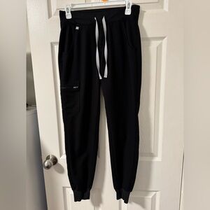 Figs Black Jogger Pants